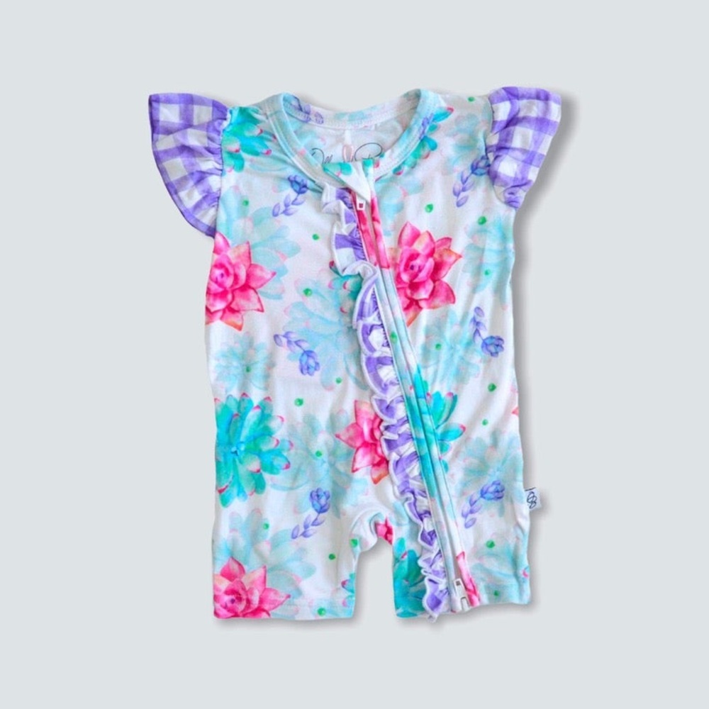 Ollee and Belle Short Romper Amelia